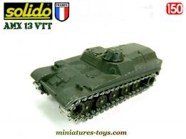 Le blindé AMX 13 VTT a tourelle en miniature de Solido au 1/50e