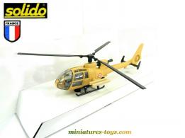 L'hélicoptère armée française Gazelle Hot en miniature Solido au 1/50e