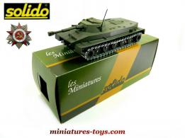 Le char russe PT76 de couleur vert en miniature par Solido au 1/50e