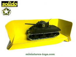 Le char Sherman M4 A3 miniature de Solido au 1/50e série 1944 1984 
