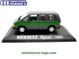 Le Renault Espace phase I de 1984 en miniature d'Universal Hobbies au 1/43e 