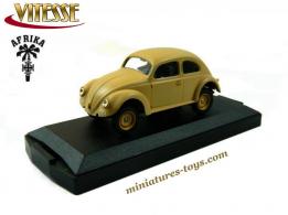 La Volkswagen Coccinelle 1939 Afrika Korps miniature au 1/43e de Vitesse