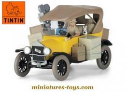 La Ford T miniature de Tintin au Congo par Atlas au 1/43e