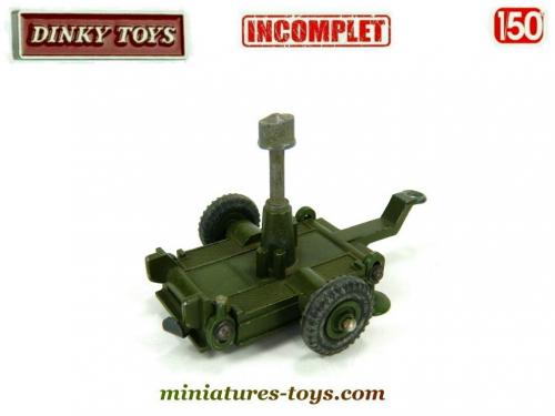 Dinky Toys GB Réf 666 - Camion Porte-missiles Avec Plateforme - 1959 - 1/55