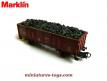 Un wagon tombereau SNCF en miniature de Marklin au HO