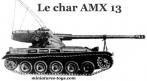 Le char français AMX 13 Alsace en miniature militaire Solido n°250 au 1/50e