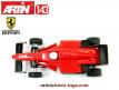 La Formule 1 Ferrari rouge n°5 en miniature pour circuit Artin au 1/43e