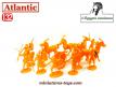 Un lot de figurines Atlantic de soldats égyptiens avec un char au 1/32e
