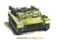 Le char Bergepanzer IV sable en miniature de Solido au 1/50e