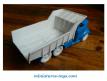 Le camion miniature Berliet GLM10 M3 a benne basculante au 1/35e