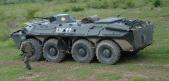 Le véhicule blindé BTR 70 russe en miniature par Ixo models au 1/72e 