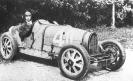 La Bugatti type 35B de 1927 en miniature jouet métal de style ancien