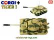 Le char allemand PzKw VI Tigre I  en miniature de Corgi Toys au 1/65e