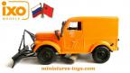 La voiture Gaz T-3 69 chasse neige russe en miniature d'Ixo Models au 1/43e