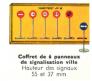 Les panneaux signalisations de ville en miniature au 1/43e de Dinky Toys Atlas