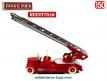 La Delahaye pompiers grande échelle de Dinky Toys rééditée par Atlas au 1/50e