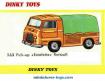 La Renault Estafette pick-up miniature de Dinky Toys au 1/50e sans bâche