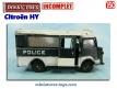 Le Citroën HY Police en miniature de Dinky Toys au 1/50e incomplet