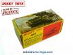 Le canon automouvant de 155 F3 sur châssis AMX13 de Dinky Toys au 1/55e