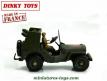 La Jeep Willys Hotchkiss lance missiles SS10 en miniature de Dinky Toys au 1/43e
