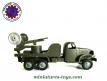 Le volant de manoeuvre du lance fusée militaire de France Jouets au 1/55e