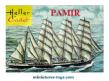 Le kit du voilier a quatre mats Pamir reproduit par Heller Cadet au 1/750e
