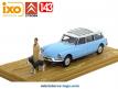 Le break ID 19 Citroën du vétérinaire en miniature par Ixo Models au 1/43e