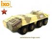 Le véhicule blindé BTR 70 russe en miniature par Ixo models au 1/72e 