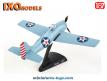 Le chasseur américain F4F Wildcat en miniature par Ixo Models au 1/87e