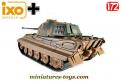 Le char allemand Konigstiger Tiger II Ausf B miniature par Ixo models au 1/72e