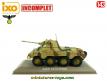 Le Sd Kfz 234/2 Puma allemand en miniature Ixo Models au 1/43e incomplet