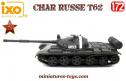 Le char russe T62 en miniature par Ixo models au 1/72e