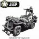 La Jeep Willys MB et sa remorque Bantam miniature par Ixo Models au 1/43e