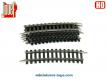 Un lot de sept rails courbes Jouef n°4872 pour trains miniatures au H0 HO
