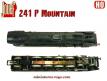 La locomotive a vapeur 241 P Mountain de Jouef au H0 en état moyen et sans tender