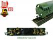 La locomotive diesel anglaise D 6100 BR en miniature par Jouef au H0 HO