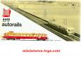 La rame autorail Picasso de la SNCF en miniature par Jouef au H0 HO incomplète