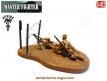 Les deux figurines de l'Afrika Korps à El Alamein par Master Fighter au 1/48e