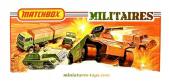 Le Scout car miniature de Matchbox Rolamatics vert armée a tourelle au 1/65e