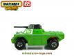 Le Scout car Matchbox Rolamatics vert métal a tourelle en miniature au 1/65e