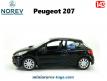 La Peugeot 207 noire miniature par Norev Jet Car au 1/43e