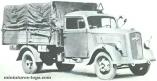 Le camion SdKfz 3 Opel Blitz ambulance miniature par Ixo Models au 1/43e