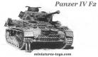 Le char allemand Panzer IV canon long en miniature de Solido repeint au 1/50e