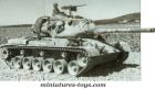 Le char Patton M47 sable armée israélienne en miniature de Solido au 1/50e