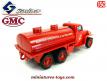 Le camion citerne incendie GMC 6x6 miniature de Solido au 1/50e sous blister