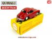 La Porsche 356 A rouge en miniature par Quiralu au 1/43e