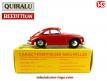 La Porsche 356 A rouge en miniature par Quiralu au 1/43e