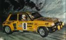 La Renault 5 Turbo Rallye Monte carlo 1982 en miniature de Burago au 1/24e