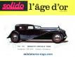 La Bugatti Royale type 41 noire en miniature de Solido Âge d'or au 1/43e