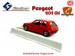 La Peugeot 205 GTI rouge en miniature par Solido au 1/43e